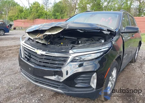 2024 Chevrolet Equinox Awd Lt из США, поврежденный, VIN 3GNAXUEG8RL256052